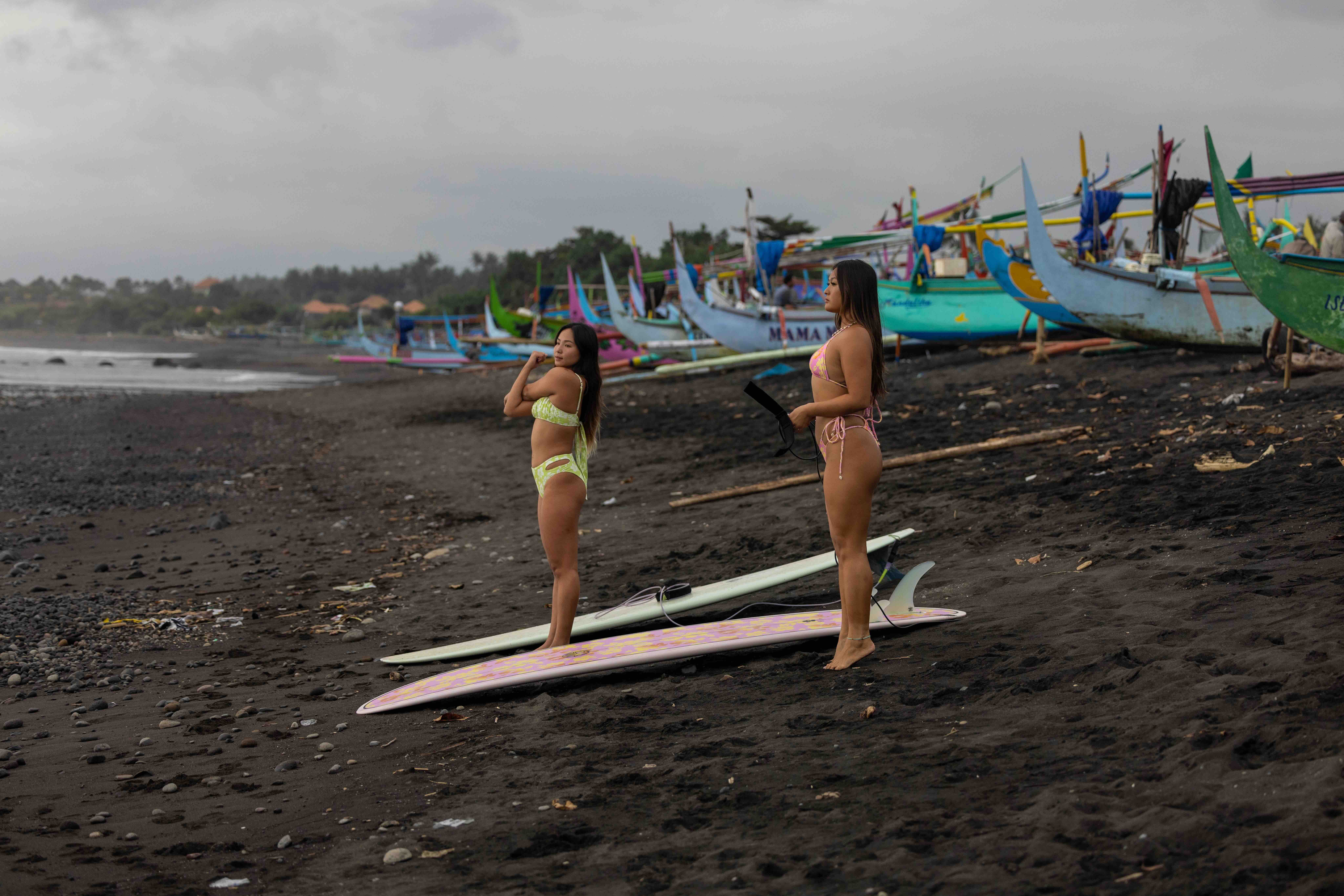 Fashion photography model photoshoot commercial work surf lifestyle brand editorial