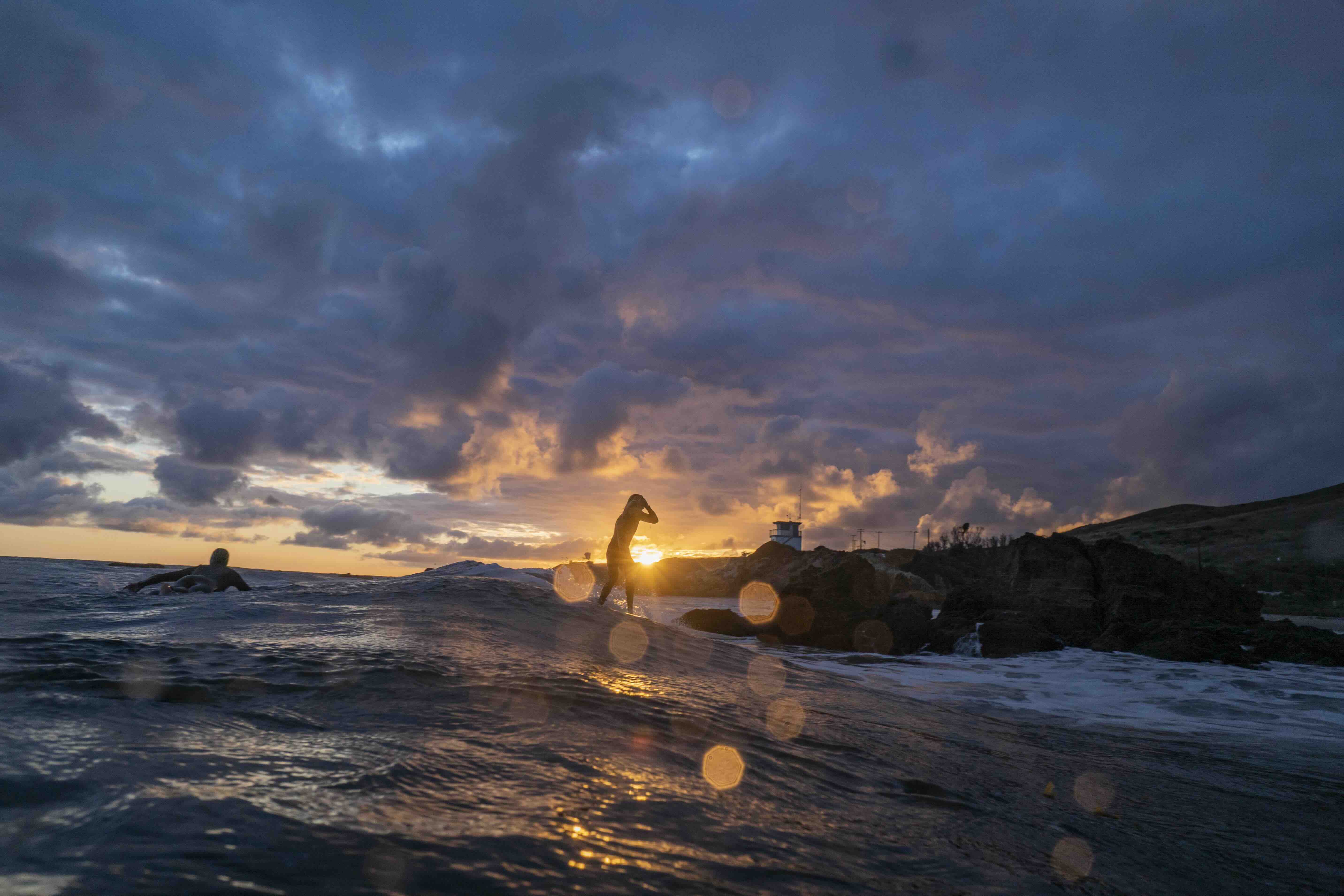 Leo Carrillo surfer California surf photography Malibu coast action shot