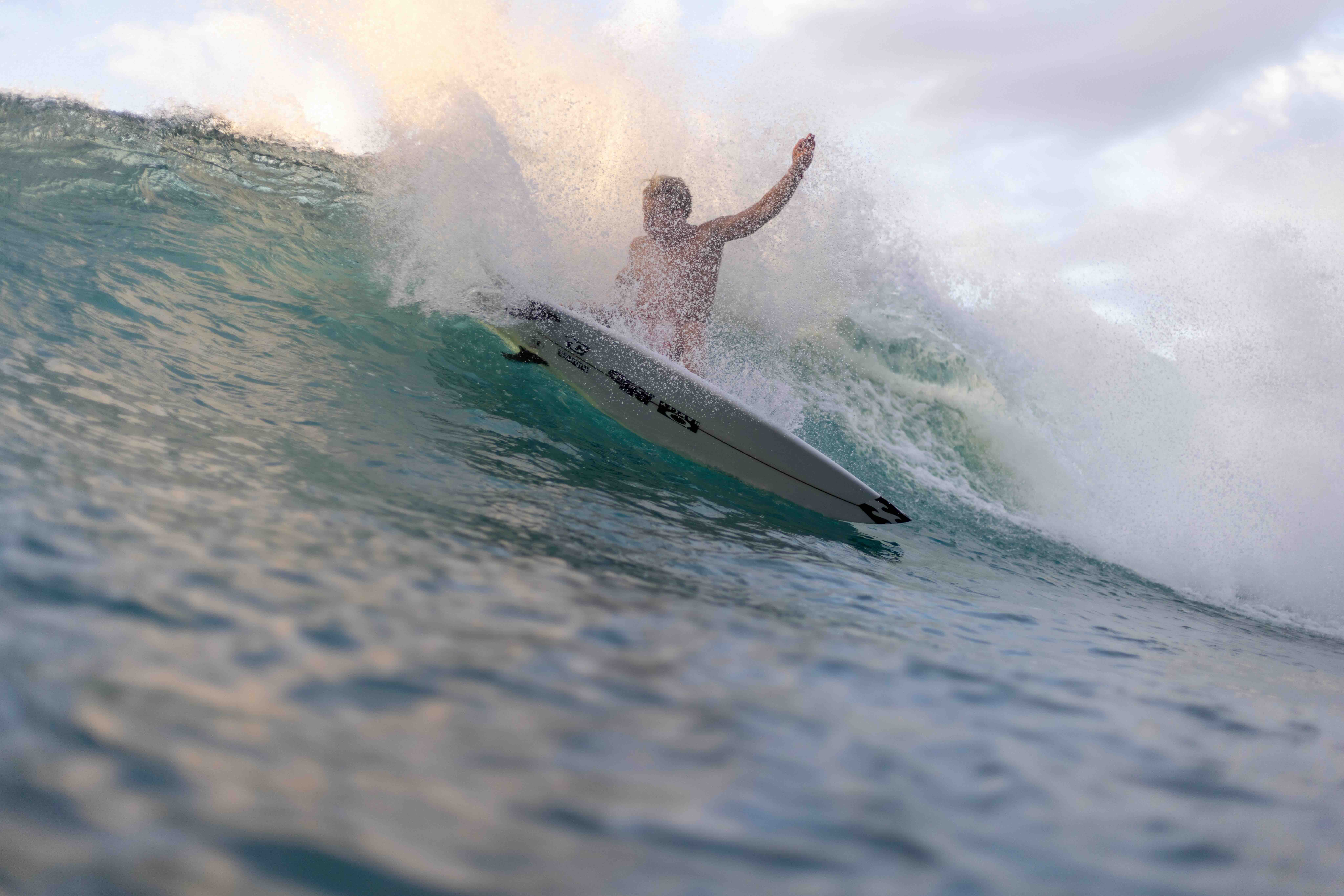 Sunset water classic surf photography golden hour ocean waves warm light